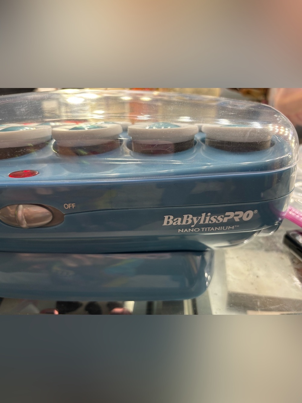 Babyliss Pro Nano Titanium 12 Professional Jumbo Hot Rollers ✨ - Picture 4 of 6